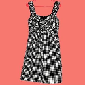 Black and White Nanette Lepore Polka Dot Sleeveless Dress! Size 10
